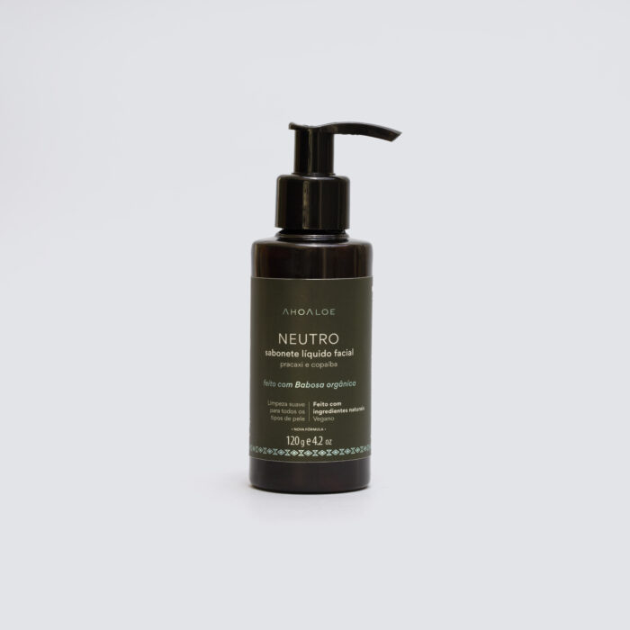 Sabonete Líquido Facial de Aloe Vera Neutro -115g - Pracaxi e Copaíba - Imagem 1