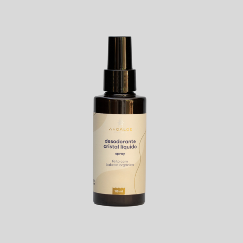Desodorante Cristal Líquido - Alúmen de Potássio - 115ml