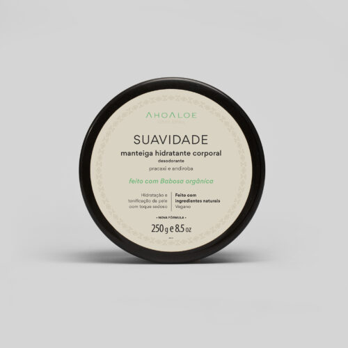 Manteiga Hidratante Corporal SUAVIDADE 250g - Pracaxi e Andiroba