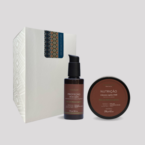 Kit Capilar 2 em 1 - Fortalecedor, Antifrizz e Hidratante